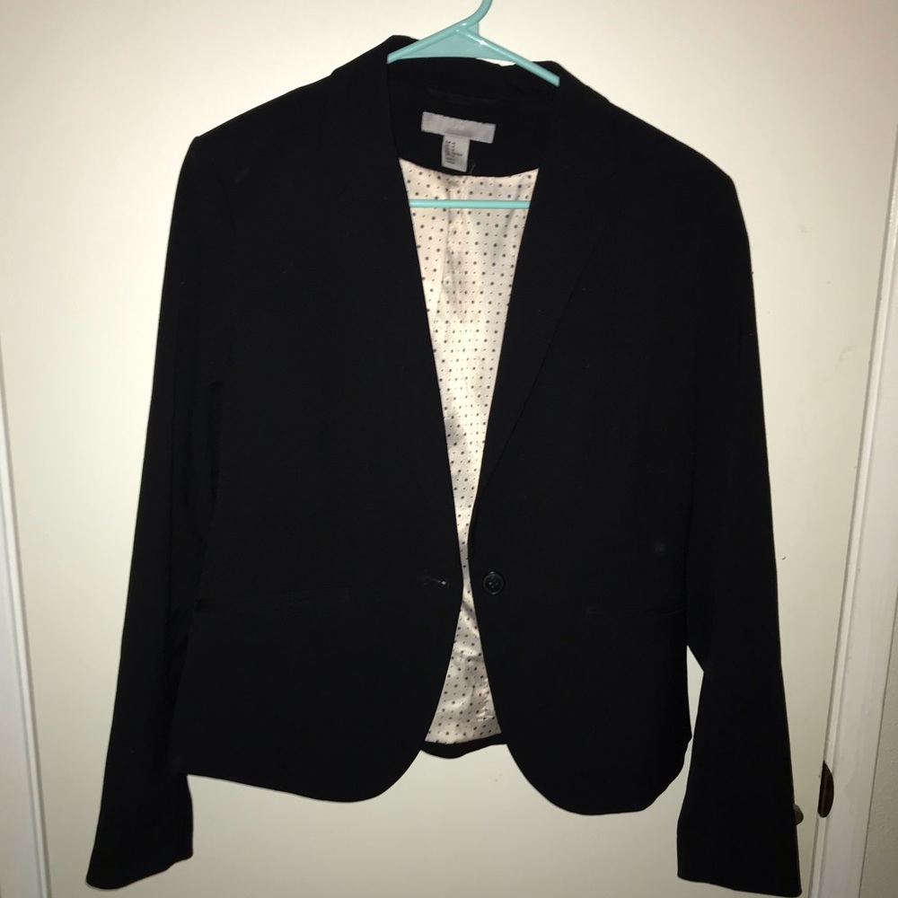 H&M Black Blazer - Size 14
